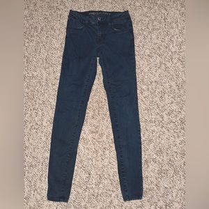 American Eagle Outfitters Dark Blue Jeggings
